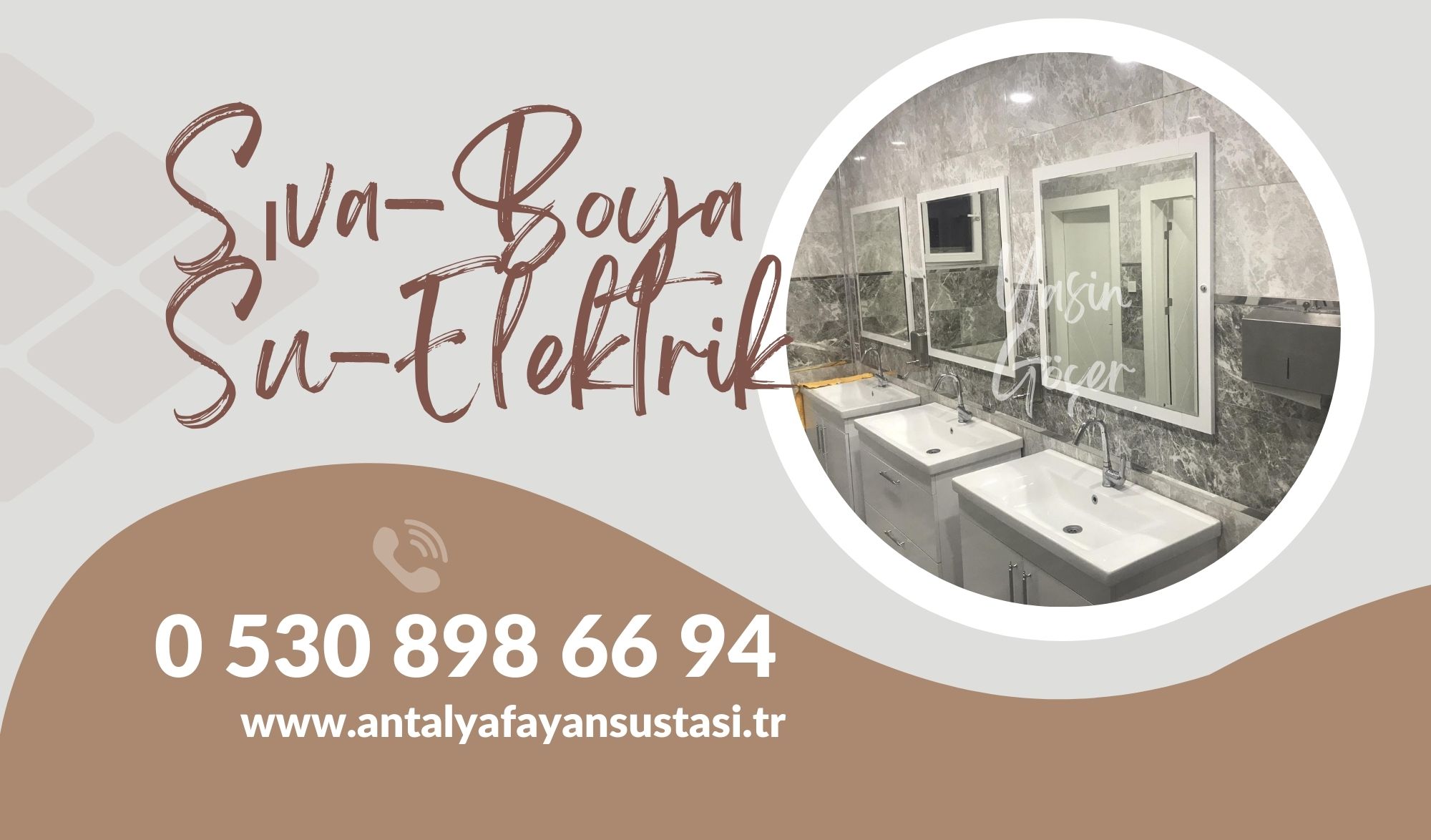 Sıva-Boya-Elektrik ve Su